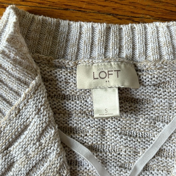 LOFT Open Knit Cardigan - Picture 2 of 4